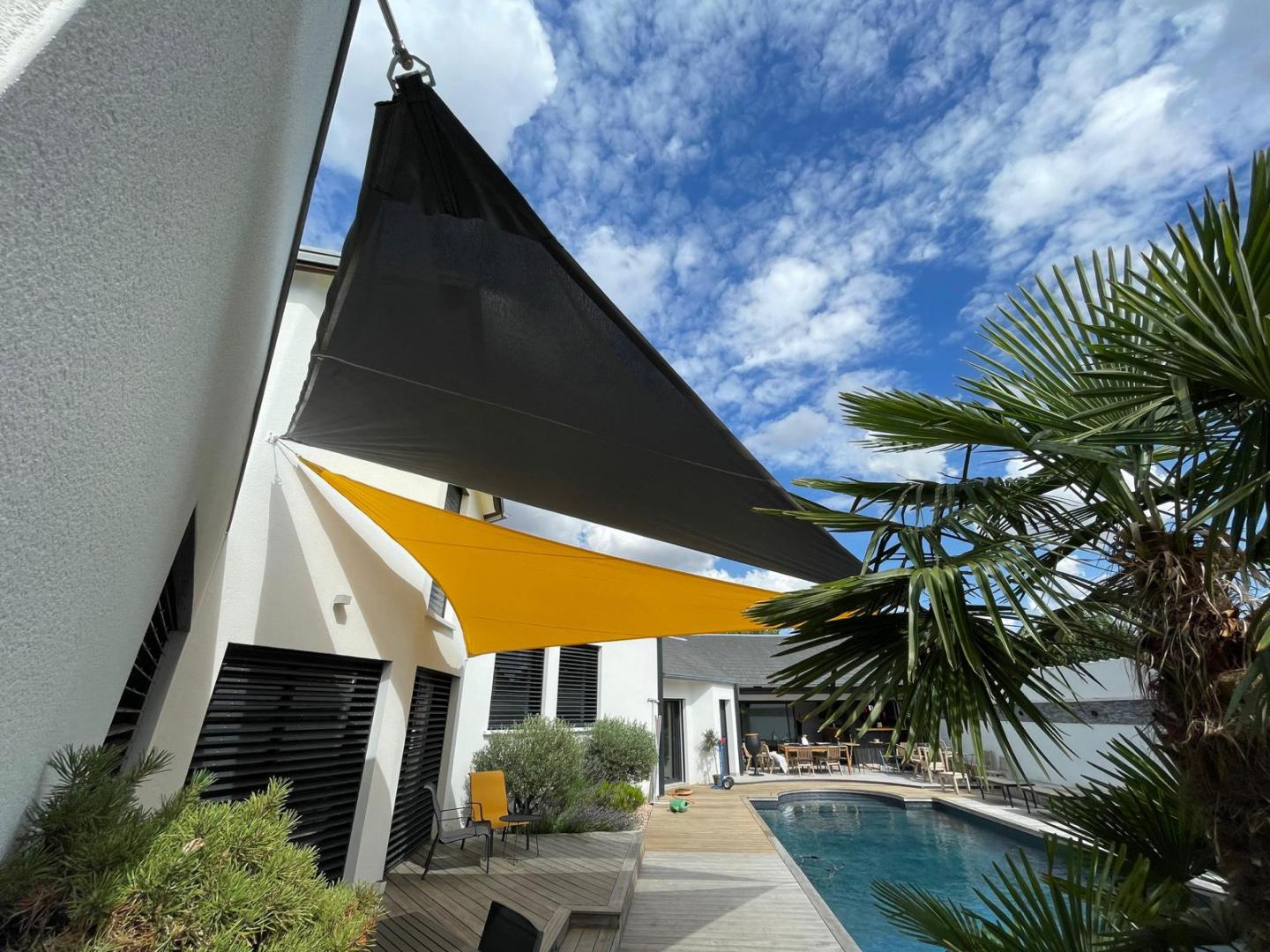 Voile d'ombrage sur Mesure Saint-Apollinaire
