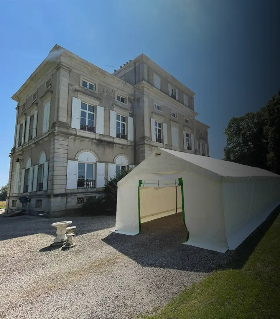 illustration de vente et location chapiteau et barnum