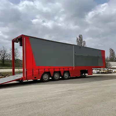 bâche transport semi-remorque