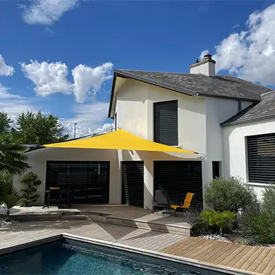 voile d'ombrage terrasse